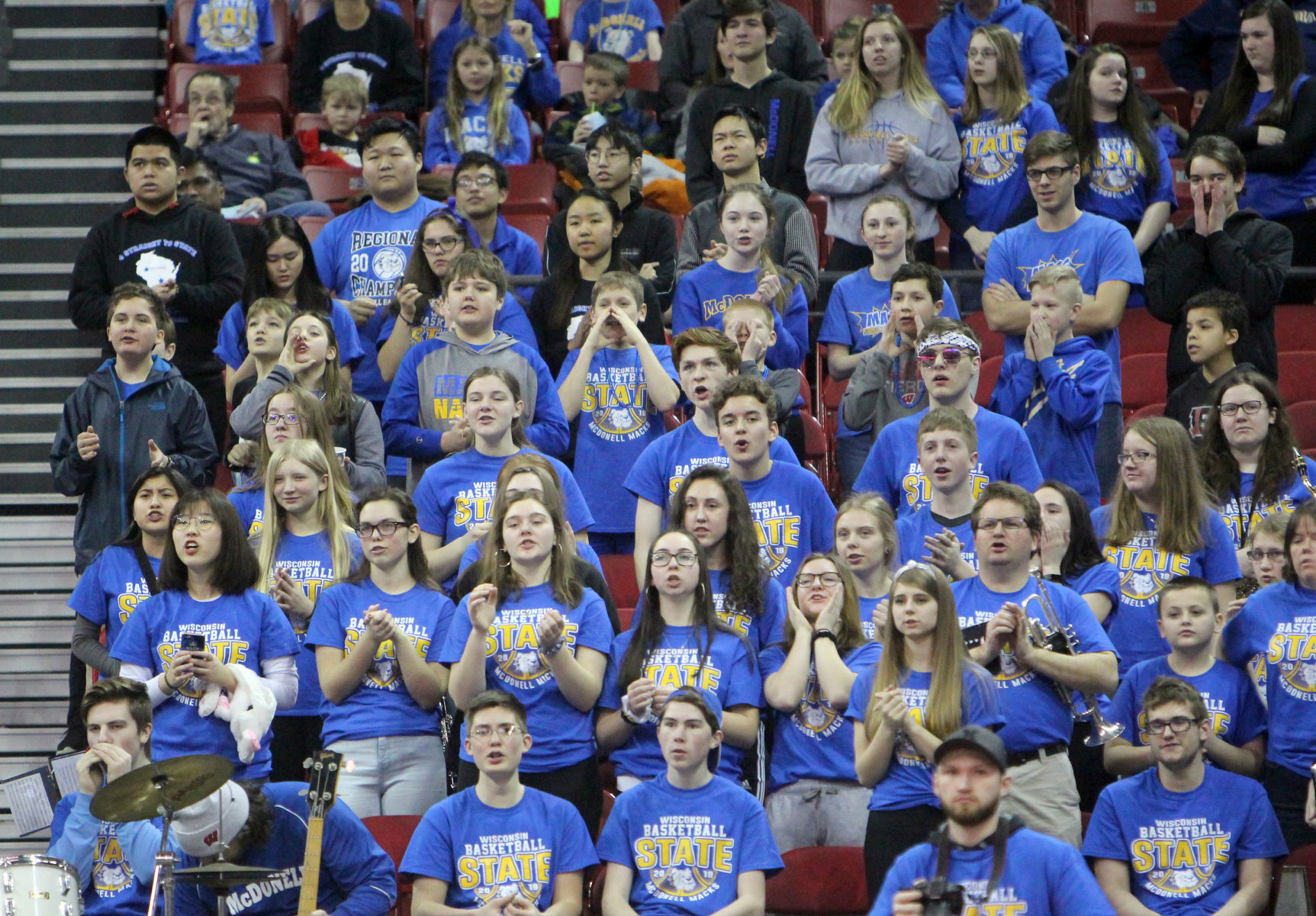 McDonell boys basketball vs Sheboygan Area Lutheran 3-15-19